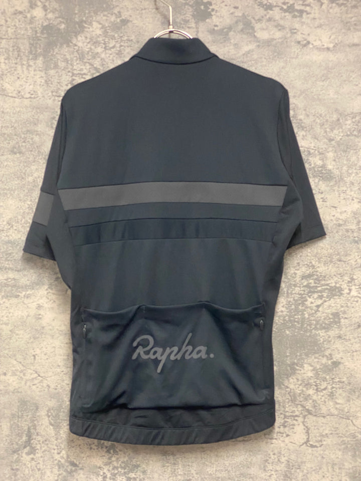 KG559 ラファ Rapha MEN'S BREVET LIGHTWEIGHT JERSEY 半袖 サイクルジャージ 黒 M