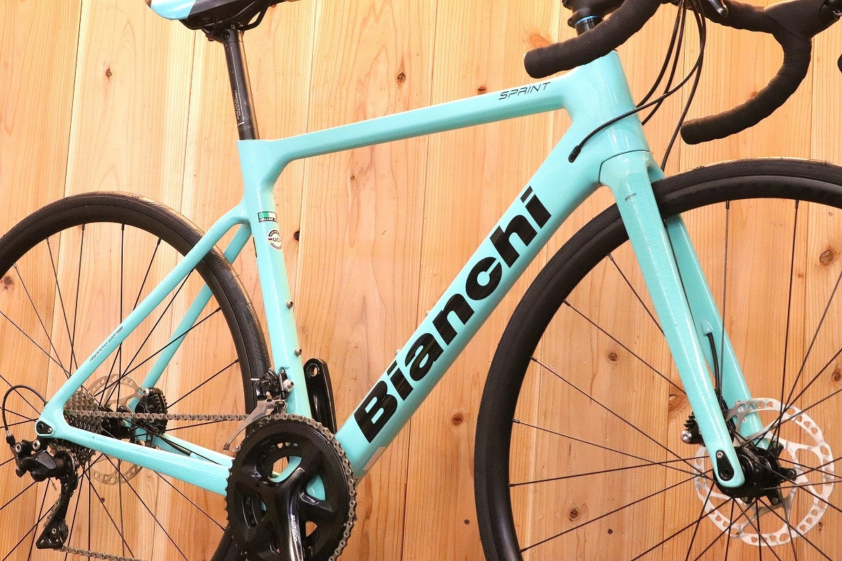 ビアンキ BIANCHI スプリント SPRINT DISC 2020年モデル 53サイズ シマノ 105 R7020 MIX 11S カーボン  ロードバイク 【芦屋店】