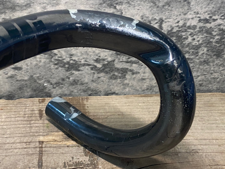 JF809 チネリ cinelli ネオス NEOS 400 Φ31.8 REACH70 DROP125 カーボン ドロップハンドル ※クリア剥がれ大 ジャンク