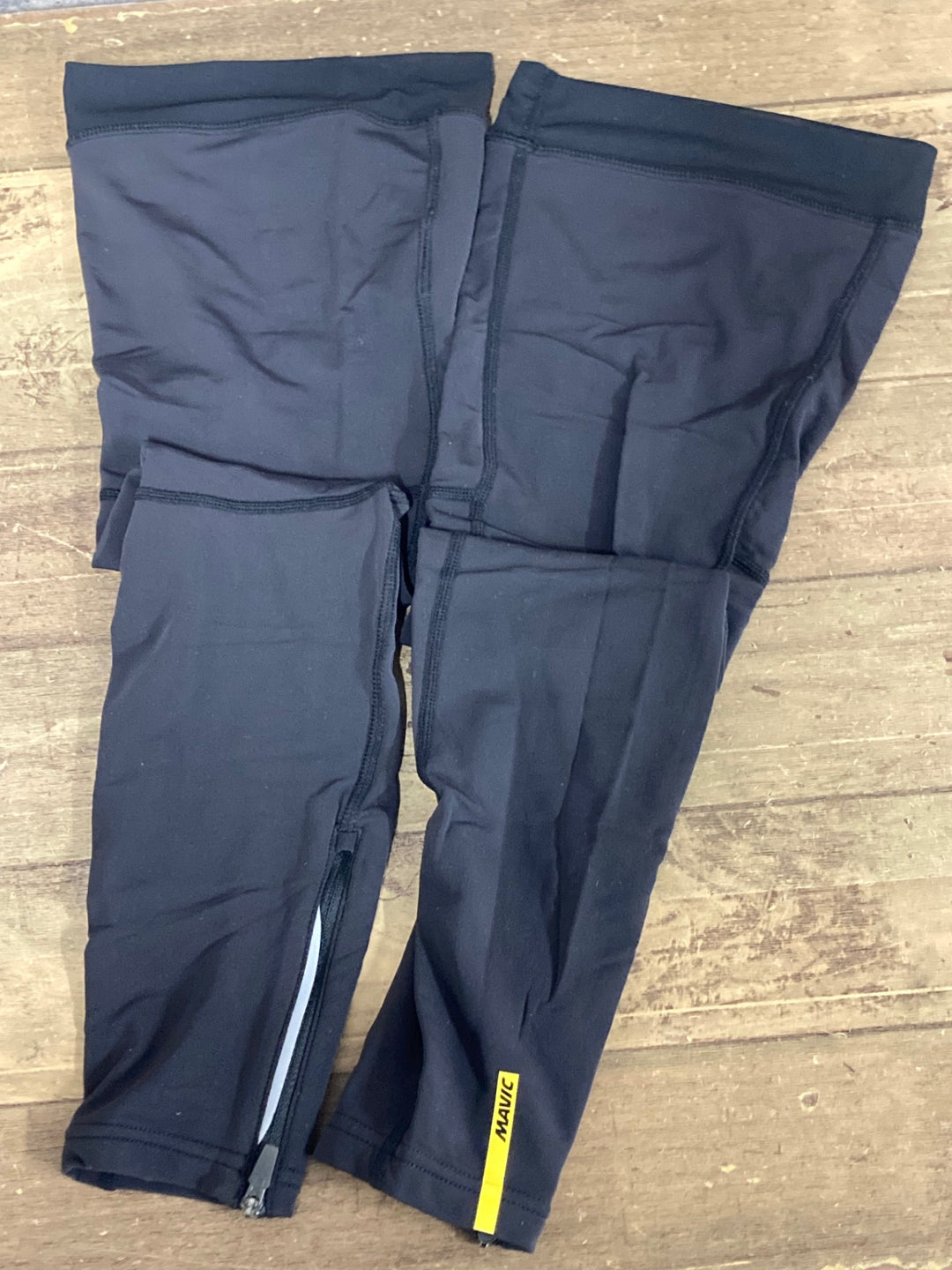 JX121 マヴィック MAVIC レッグウォーマー 裏起毛 黒 XS