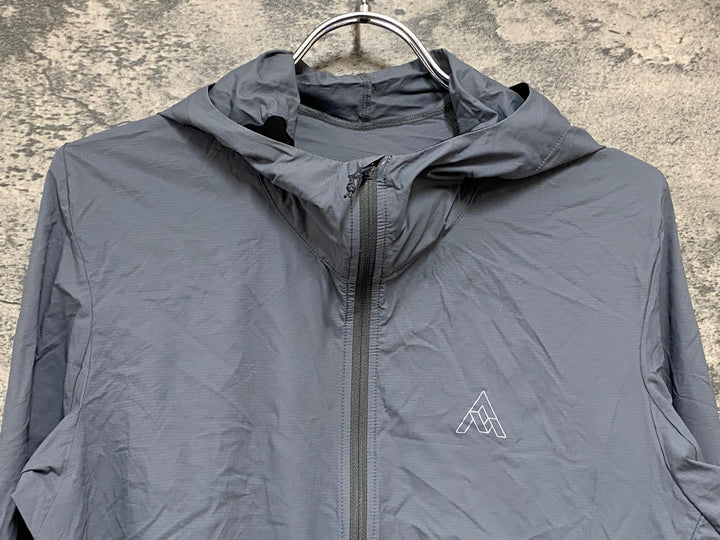 KQ680 セブンメッシュ 7MESH HOODY 長袖 ウインドブレイカー グレー XS