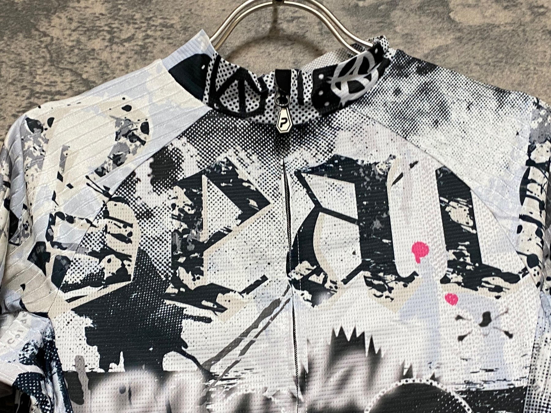 JR191 パンダーニ pandani 半袖サイクルジャージ 白 S エアロジャージ