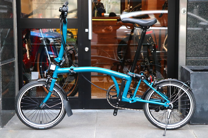 ブロンプトン BROMPTON M6L オーシャンブルー 2024モデル 16インチ 折り畳み 小径車 ミニベロ 【東京南麻布店】