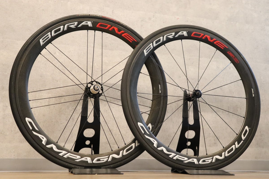 カンパニョーロ campagnolo ボーラワン BORA ONE 50 AC3 カーボン チューブラー ホイールセット シマノ 12/11s 24.2mm 【さいたま浦和店】