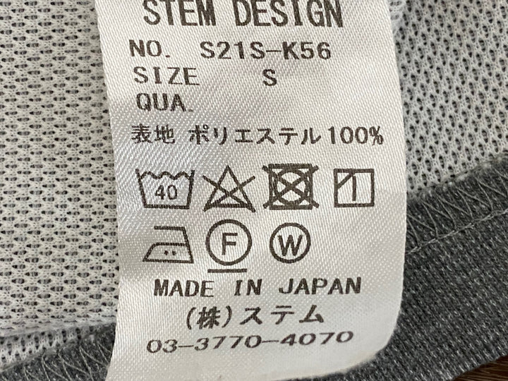 JL024 ステムデザイン STEM DESIGN 半袖 Tシャツ グレー S