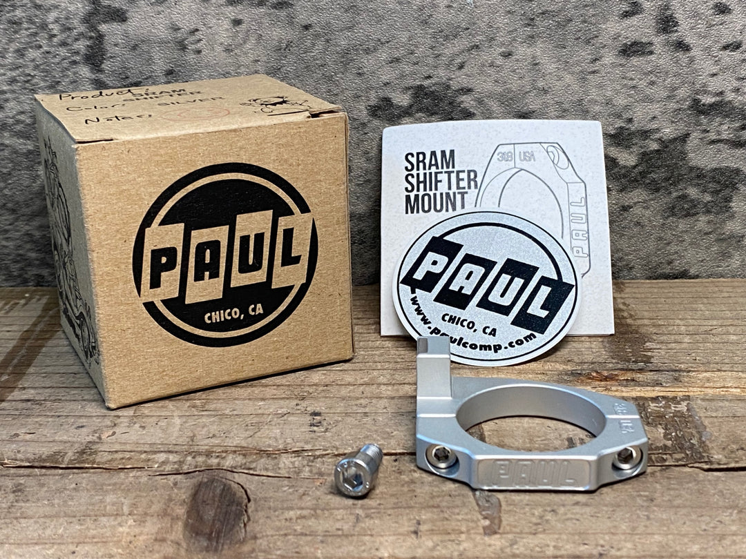 JJ959 ポール PAUL COMPONENT Sram Shifter Adapter シルバー Φ31.8