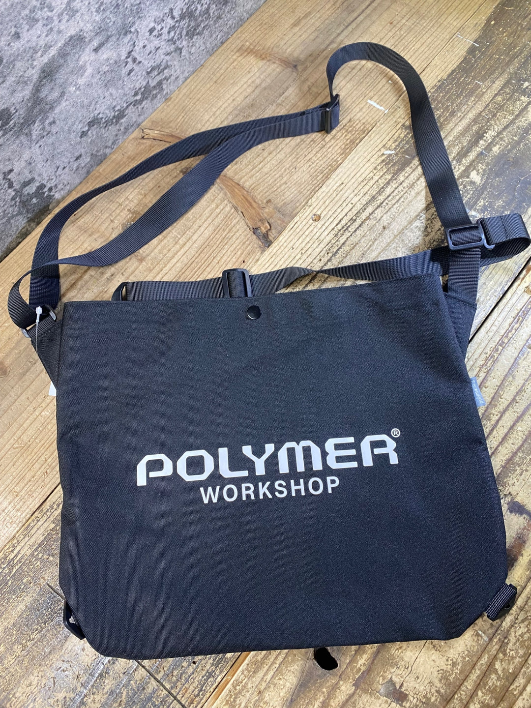 JP560 ポリマーワークショップ POLYMER WORKSHOP Race Bag ショルダーバッグ 黒