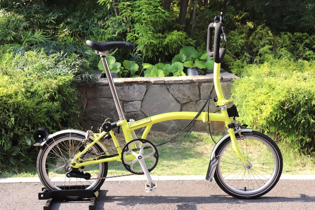 ブロンプトン BROMPTON P6L 2014モデル イエロー 折り畳み ミニベロ