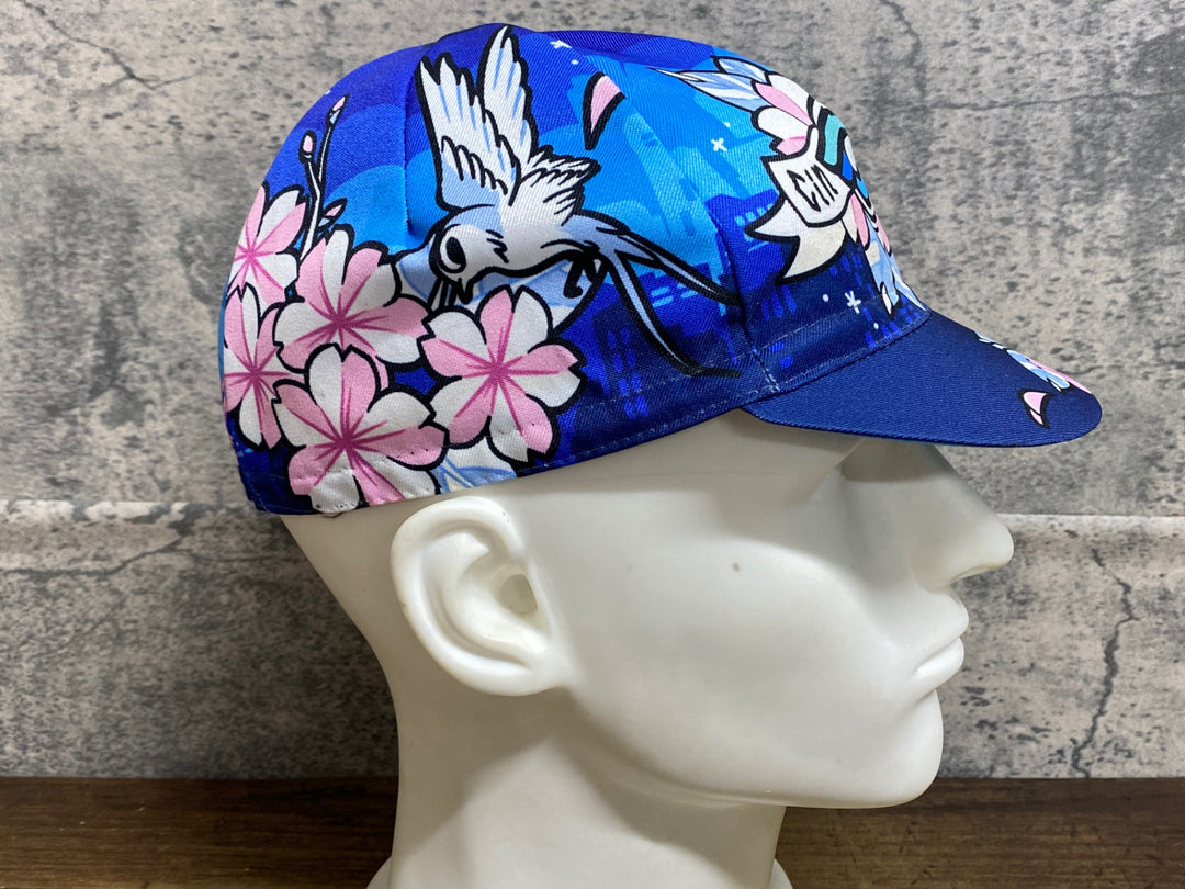 KI944 チネリ cinelli サイクルキャップ 青 フリーサイズ