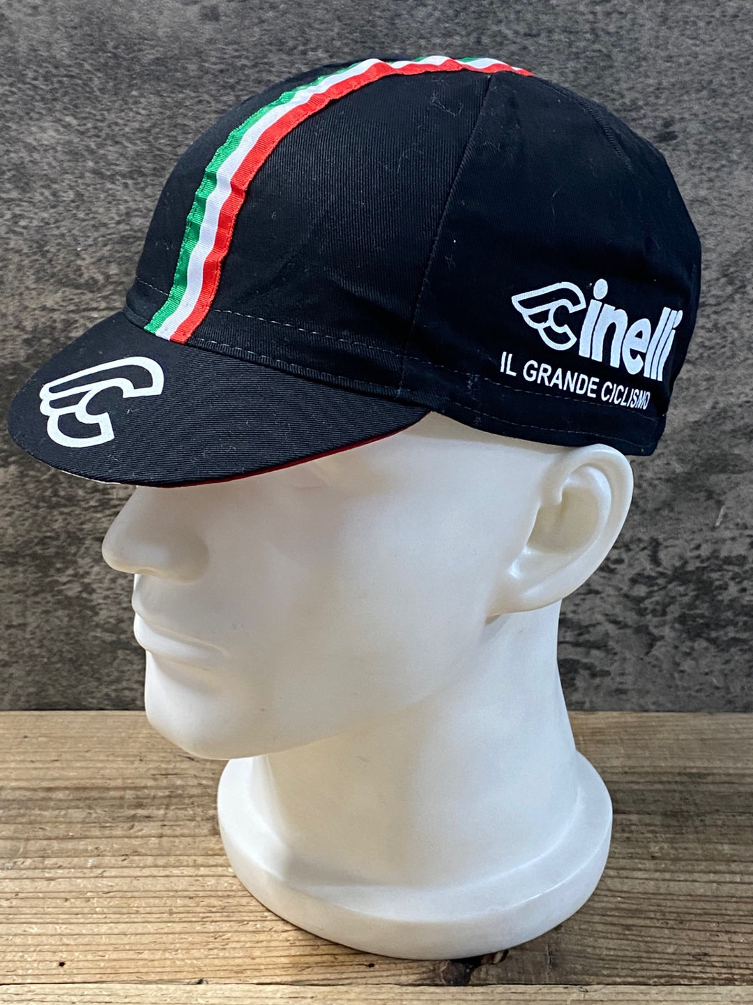 KG245 チネリ Cinelli サイクルキャップ グレー 柄