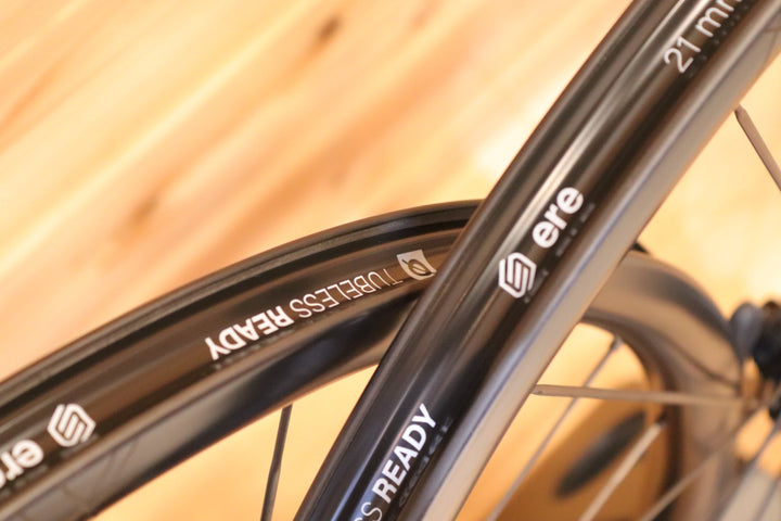 未使用品！ エレリサーチ ERE RESEARCH ジーナス GENUS SL30-R DISC シマノ 11S/12S 21C カーボン チューブレスレディ ロードバイク ホイールセット 【広島店】