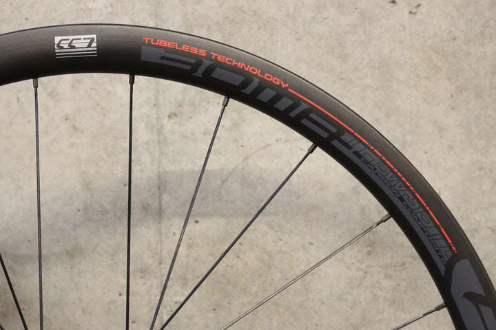 ボーマ BOMA TH-W35TL DISC シマノ 12/11S クリンチャー チューブレスレディ カーボン ホイールセット  【福岡店】