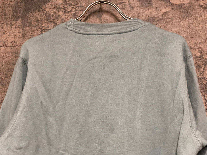 JD989 ラファ Rapha LONG SWEATSHIRT 長袖 スウェット 水 S 裏起毛