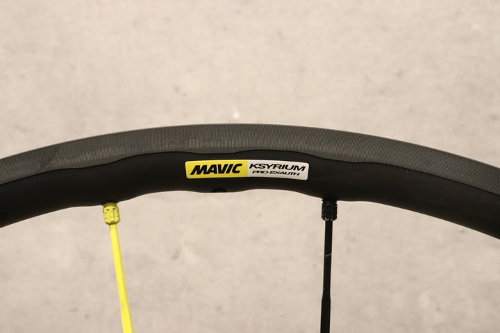 マヴィック MAVIC キシリウム プロ エグザリット KSYRIUM PRO EXALITH アルミ クリンチャー ホイールセット シマノ11S/12S 17C 【さいたま浦和店】