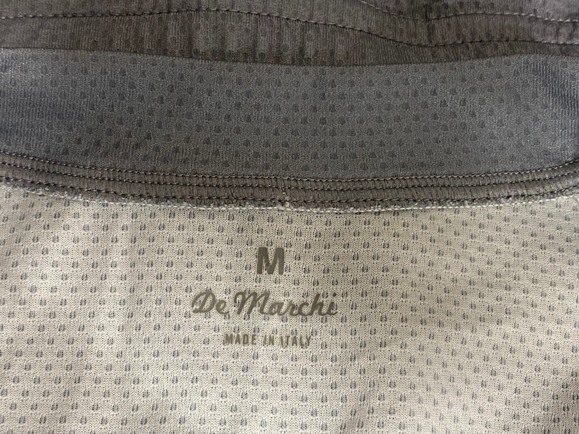 JQ824 デマルキ De Marchi 半袖 サイクルジャージ グレー M – BICI