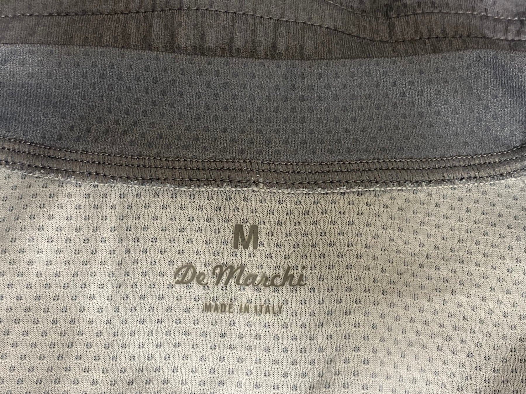 JQ824 デマルキ De Marchi 半袖 サイクルジャージ グレー M – BICI