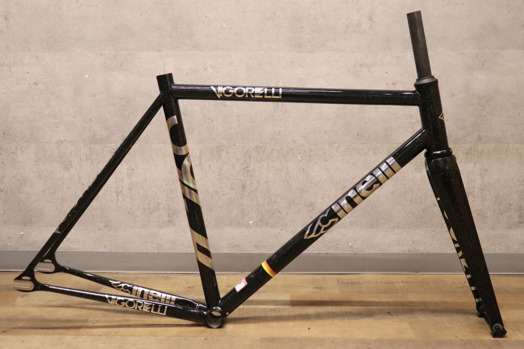 チネリ ヴィゴレッリ フレームセット➕パーツ一式 チネリ CINELLI ヴィゴレッリ VIGORELLI STEEL スチール シングル