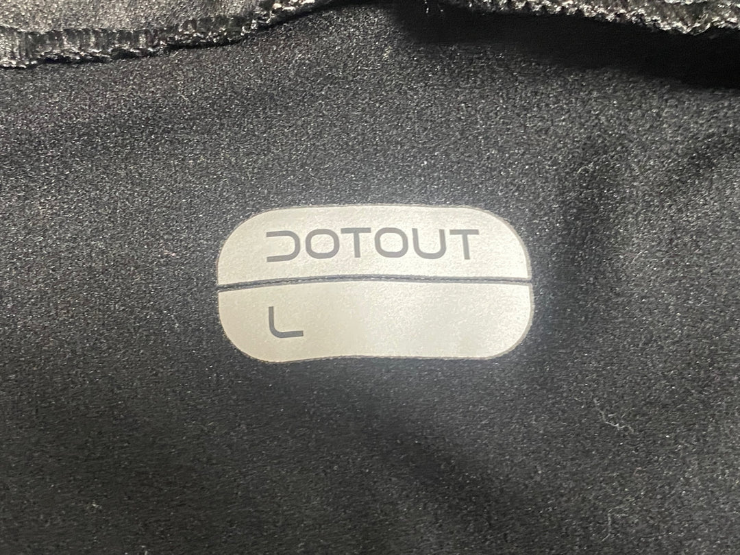 JU769 ドットアウト DOTOUT サイクルベスト ジレ 白黒 L