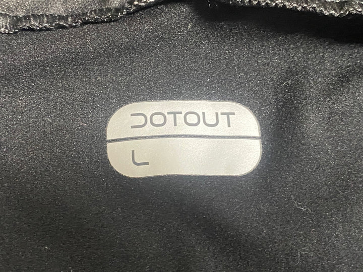 JU769 ドットアウト DOTOUT サイクルベスト ジレ 白黒 L