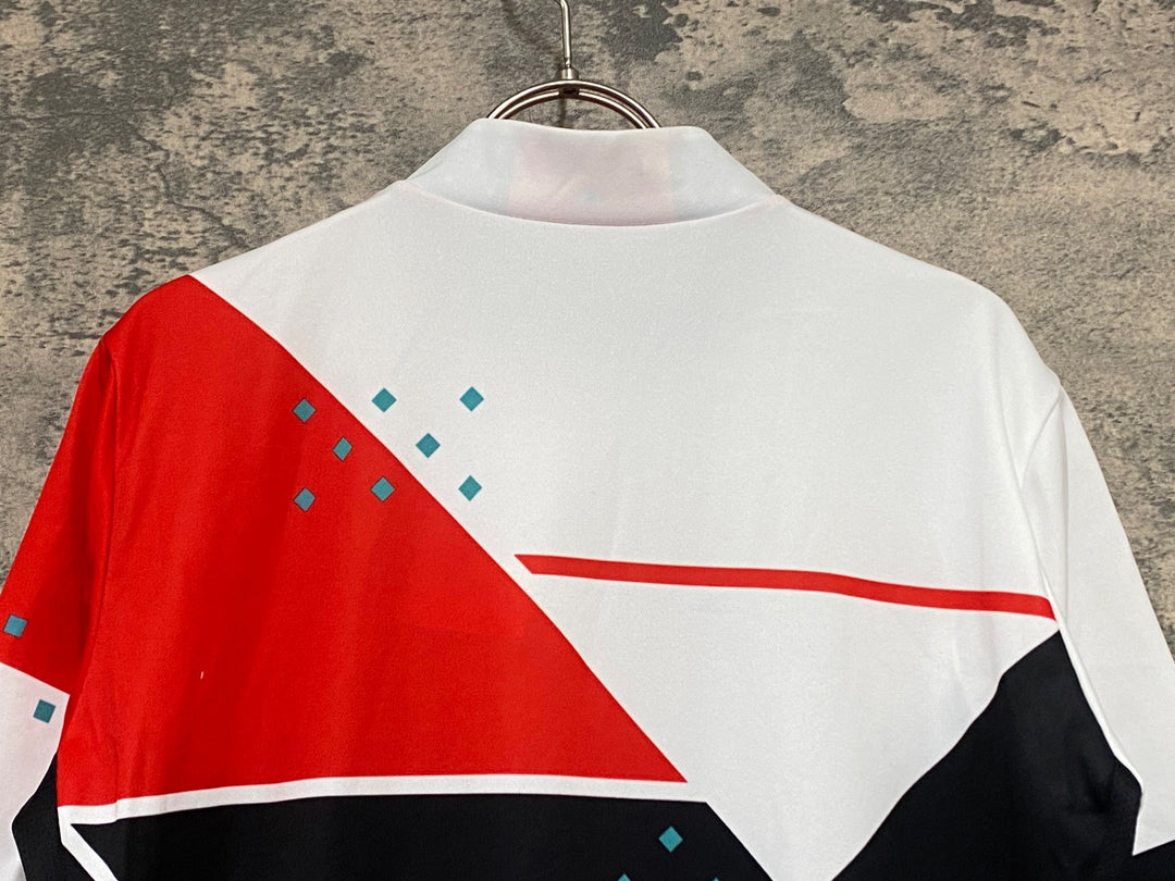 KL205 パールイズミ PEARL iZUMi 半袖 サイクルジャージ 白 赤 黒 XL