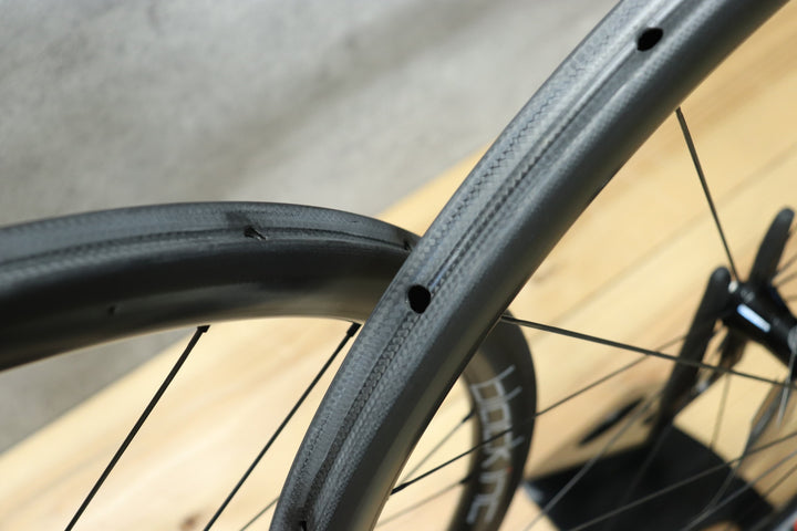 決算SALE ブラックインク BLACK INC THIRTY Ⅱ TU カーボン チューブラー シマノ11/12S ホイールセット 【さいたま浦和店】