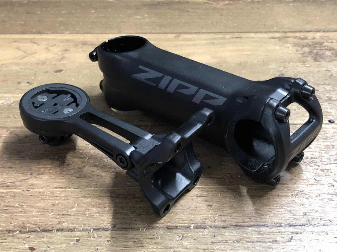 KJ527 ジップ ZIPP SERVICE COURSE SL アルミステム 黒 Φ31.8 OS 110mm 6° マイコンマウントフェイスプレート付