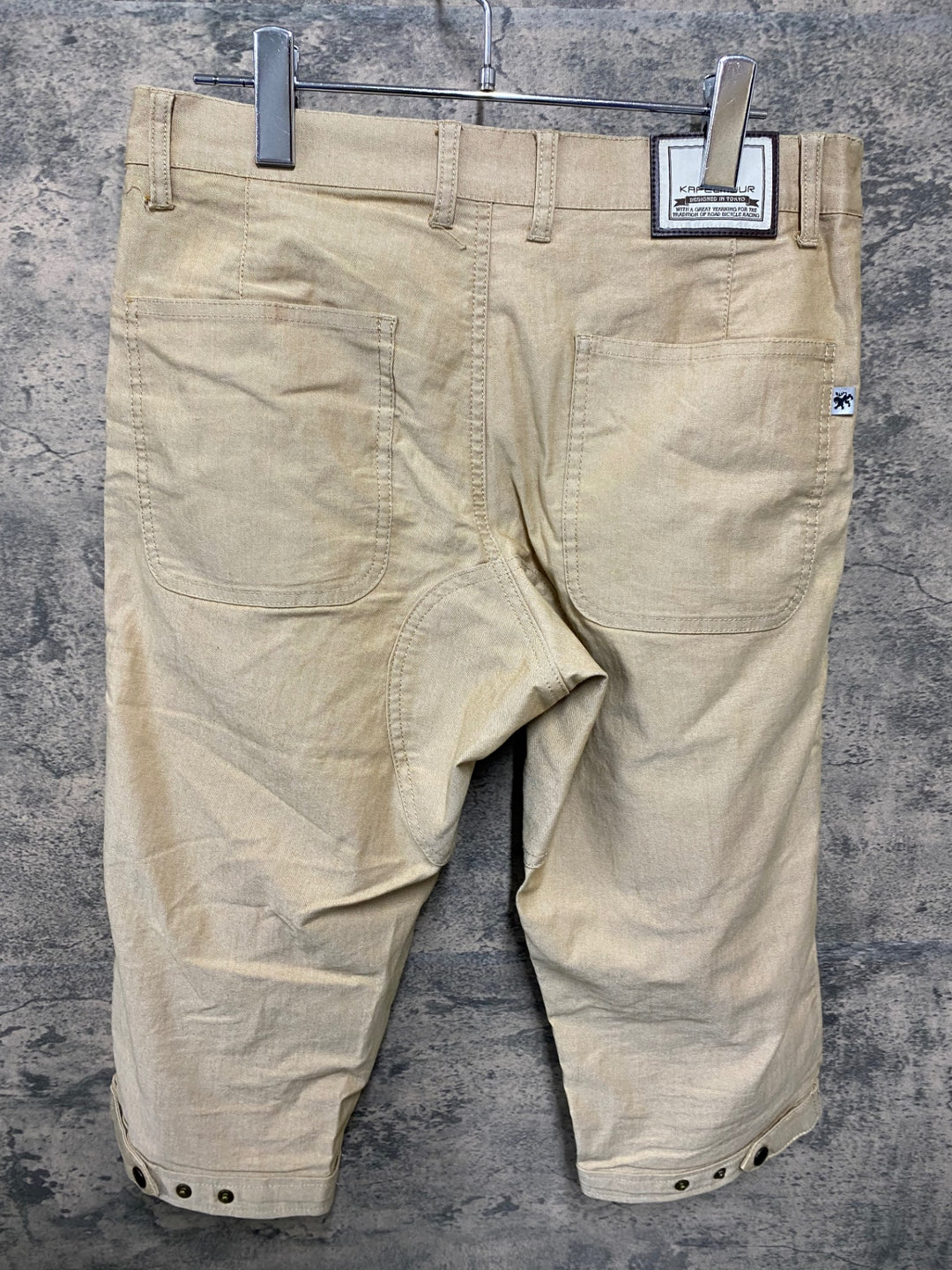 JU581 カペルミュール KAPELMUUR kpcp046 ニッカーパンツ サイクルパンツ ベージュ L 32-33inch