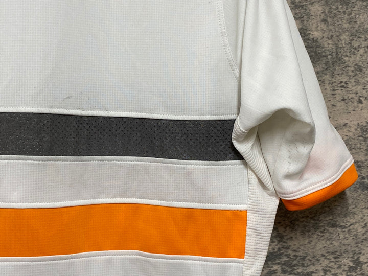 JM005 ラファ Rapha BREVET LIGHTWEIGHT JERSEY 半袖 サイクルジャージ 白 M ※汚れ