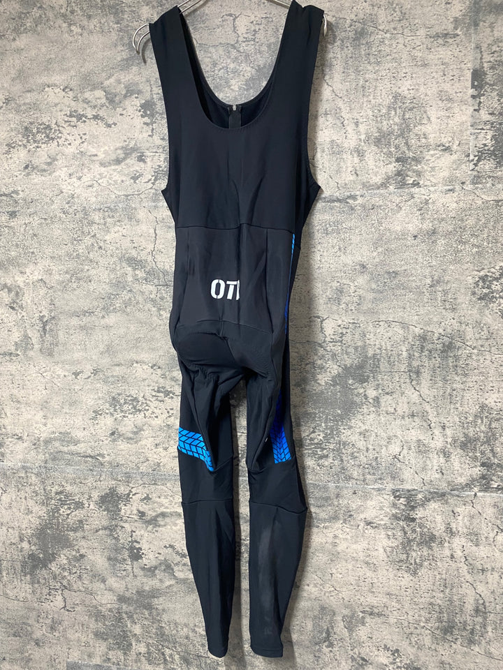 KA424 パールイズミ PEARL iZUMi ビブタイツ 黒 青 M スレ