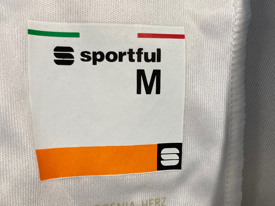 KJ819 スポーツフル sportful 半袖 サイクルジャージ 白 M BORA hansgrohe