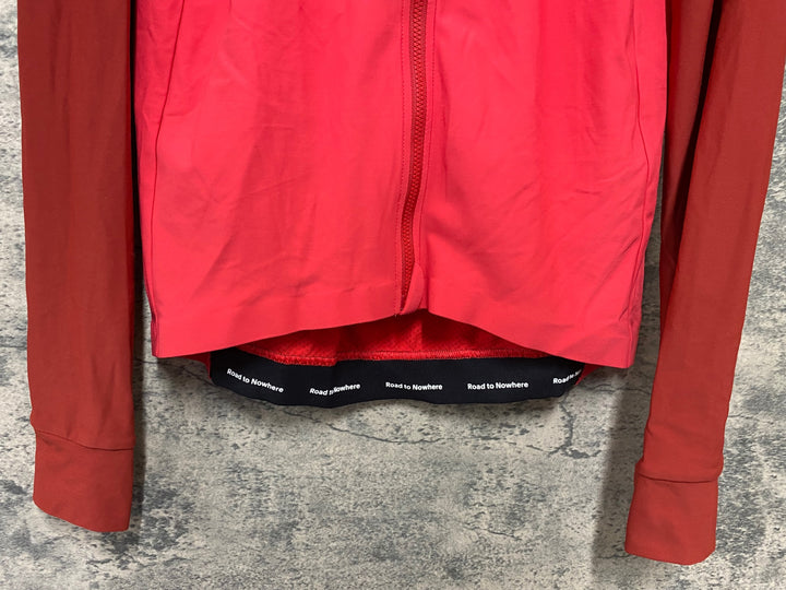 JY483 パスノーマルスタジオ PAS NORMAL STUDIOS Mechanism Long Sleeve Jersey 長袖 サイクルジャージ レッド L