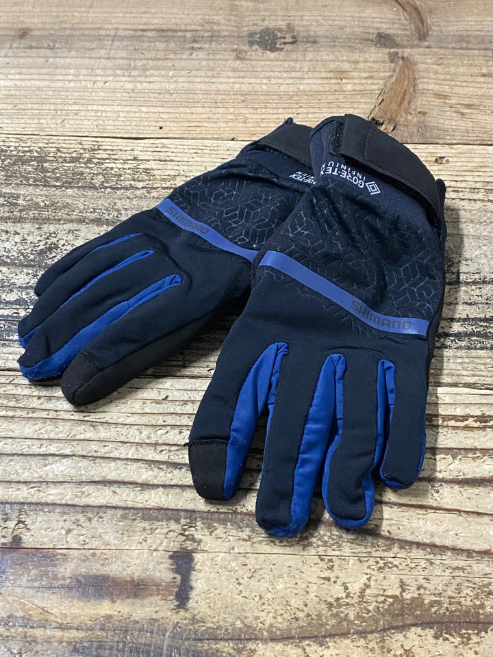 JT094 シマノ SHIMANO 長指ウィンターグローブ 黒 M 裏起毛