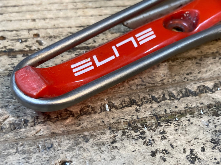 JS140 エリート ELITE MOREO INOX ステンレス ボトルケージ 赤 2個セット