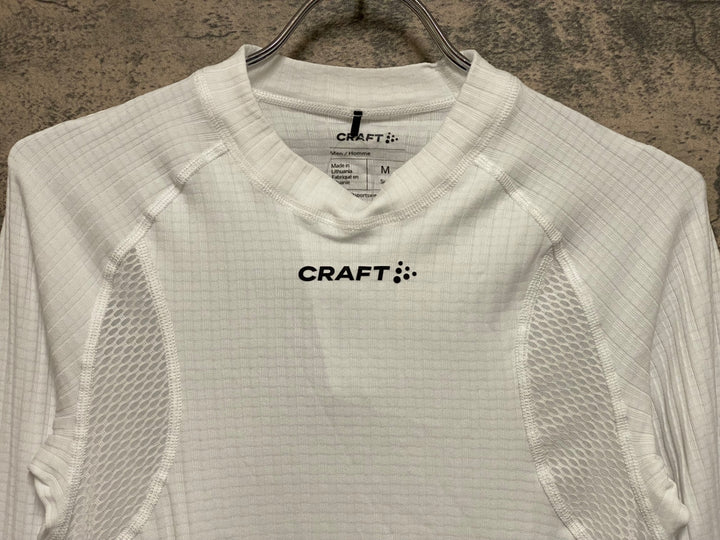 JP214 クラフト CRAFT 長袖 ベースレイヤー 白 M