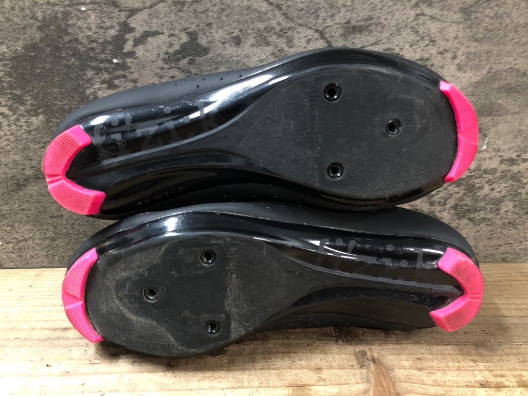 JT015 フィジーク fizik TEMPO OVERCURVE R5 SHOES ビンディングシューズ 黒 ピンク EU36 SPD-SL