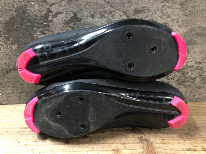 JT015 フィジーク fizik TEMPO OVERCURVE R5 SHOES ビンディングシューズ 黒 ピンク EU36 SPD-SL