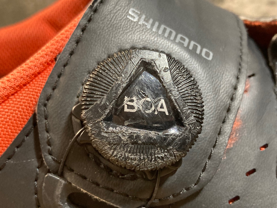 KC157 シマノ SHIMANO RP4 SH-RP400M ビンディングシューズ 黒 EU43 3穴