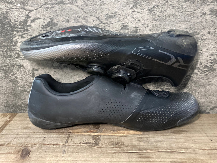 JY066 シマノ SHIMANO RC702M L01 EU43 SPD-SL ビンディングシューズ ※社外インソール