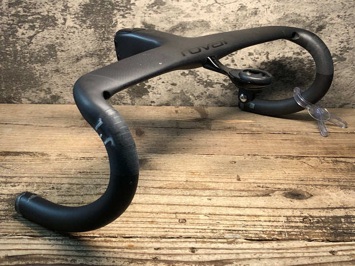 JO071 ロヴァール ROVAL RAPIDE COCKPIT 一体型カーボンドロップハンドル 420x100mm マウント付属