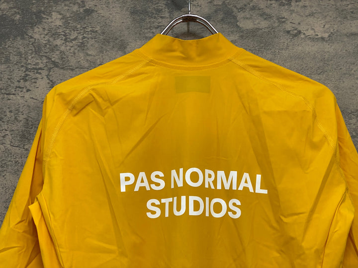 JY674 パスノーマルスタジオ PAS NORMAL STUDIOS 半袖 サイクルジャージ 黄 L