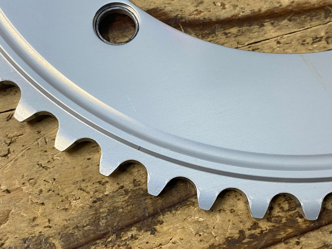 KH565 スギノ SUGINO 禅 ZEN チェーンリング シルバー 52T PCD144mm 厚歯