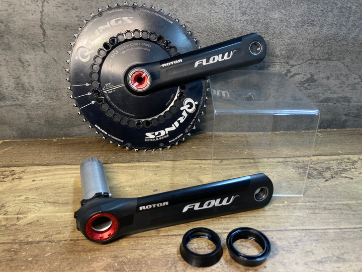 IX030 ローター ROTOR 3D+ FLOW クランクセット 170mm 52/39T PCD130mm シャフト径Φ30