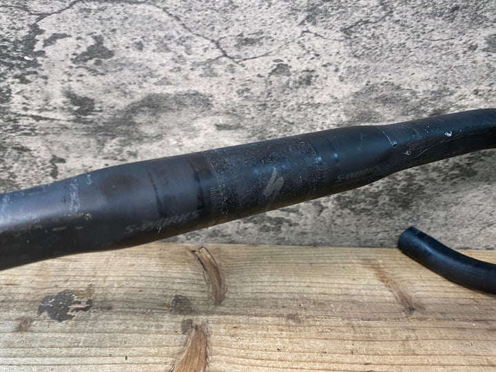 JP428 スペシャライズド SPECIALIZED S-WORKS SHALLOW BEND CARBON カーボン ドロップハンドル エンドC-C420mm Φ31.8