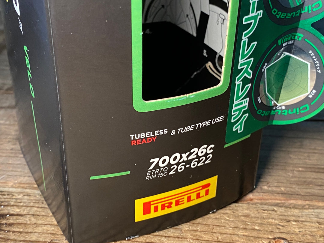 JX376 ピレリ PIRELLI CintuRato VELO タイヤ TUBELESS READY/TUBE 700×26C