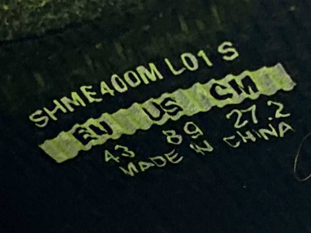 JW559 シマノ SHIMANO NE4 SHME400M L01 S ビンディングシューズ 2穴 黒 EU43