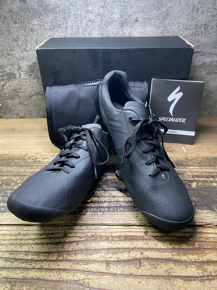 JJ906 スペシャライズド SPECIALIZED S-WORKS TORCH LACE ビンディングシューズ EU42.5 SPD-SL ブラック