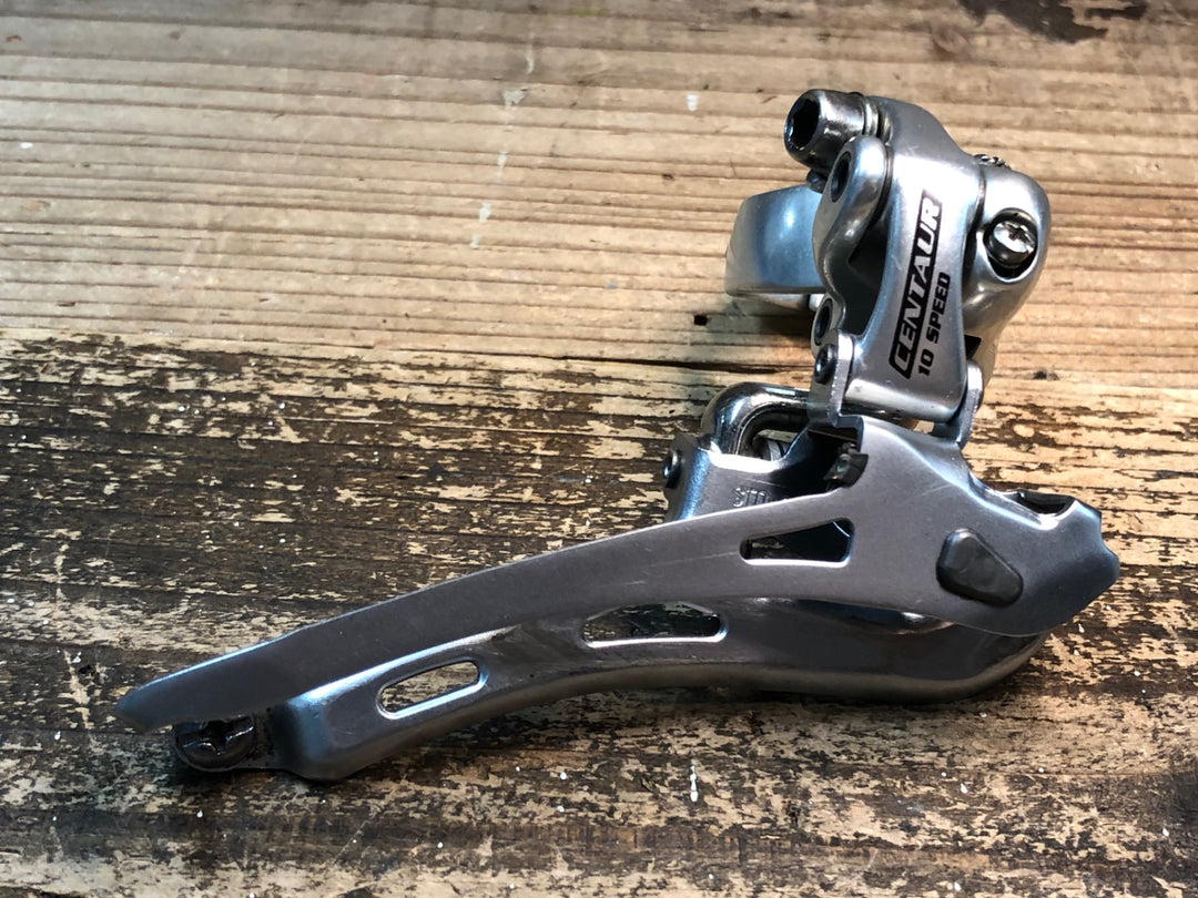 JJ553 カンパニョーロ CAMPAGNOLO ケンタウル CENTAUR フロントディレイラー シルバー バンド式 Φ32