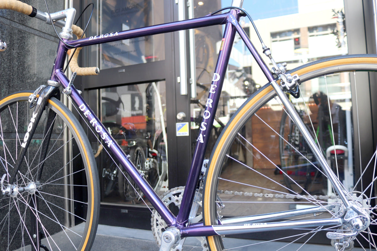 デローザ DE ROSA プロフェッショナル Professional SLX カンパ スーパーレコード 6S ヴィンテージ スチール  ロードバイク【東京南麻布店】