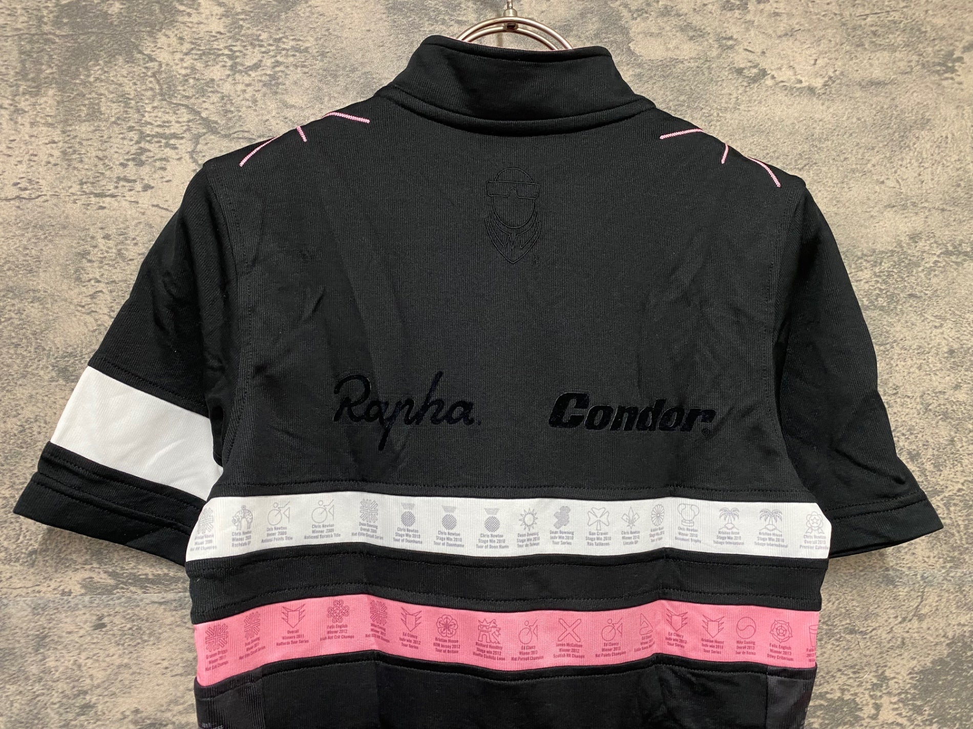 KD602 ラファ Rapha CONDOR LIT JERSEY 半袖 サイクルジャージ 黒 XS