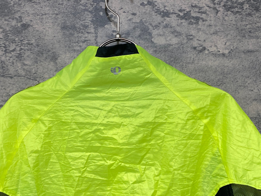 JW565 パールイズミ PEARL iZUMi 長袖 ウィンドブレーカー 黄 L
